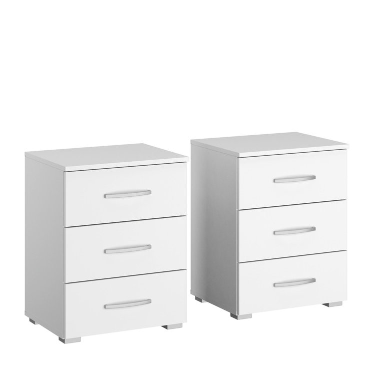 Brayden Studio Ashlar Manufactured Wood Bedside Table & Reviews Wayfair.co.uk